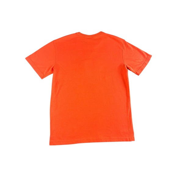 Champion 100th Anniversary Orange Graphic T Shirt Medium M Logo Tee - Picture 8 of 8